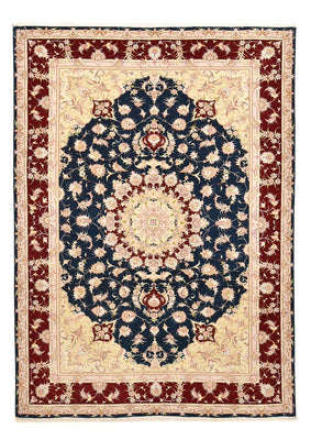 Perzisch tapijt - Tabriz - Royal - 287 x 202 cm - donkerblauw