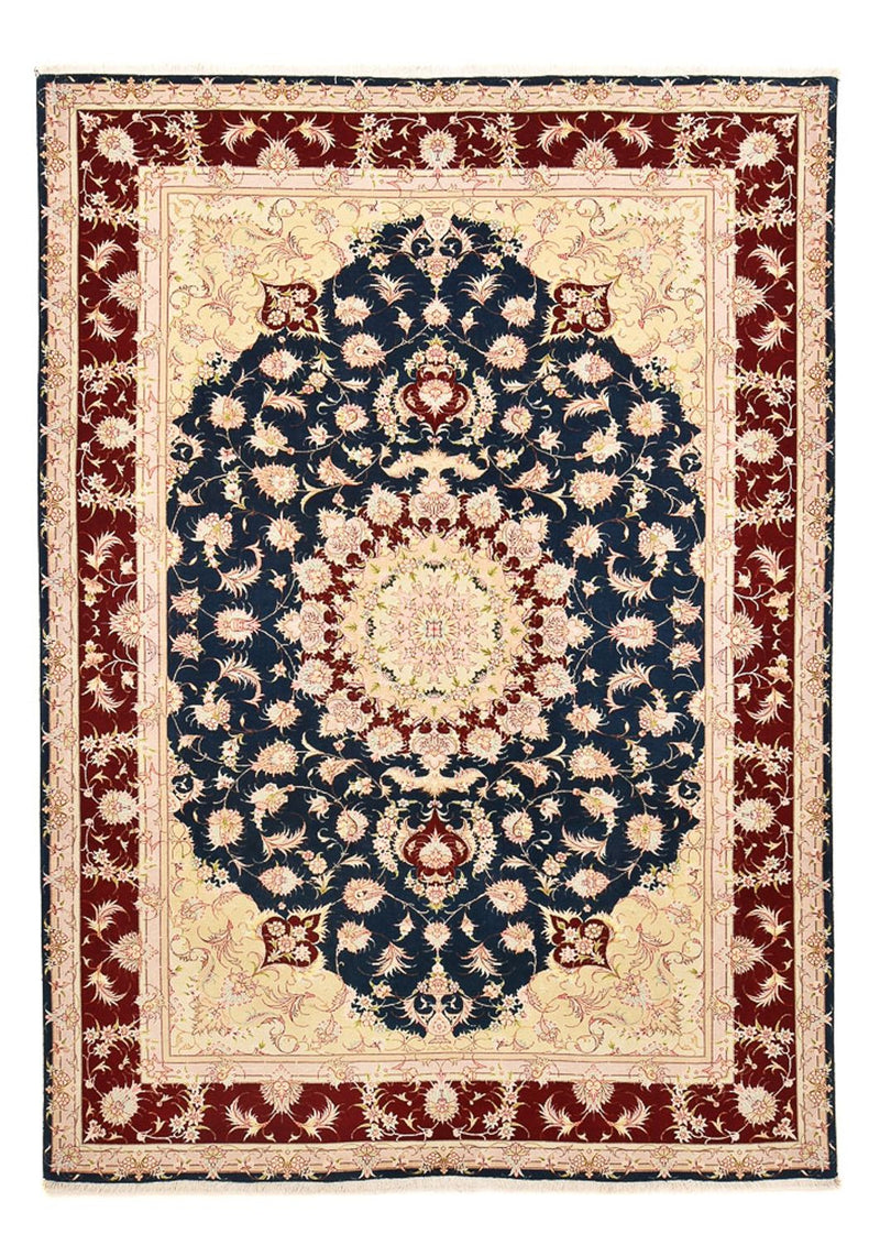 Perzisch tapijt - Tabriz - Royal - 287 x 202 cm - donkerblauw