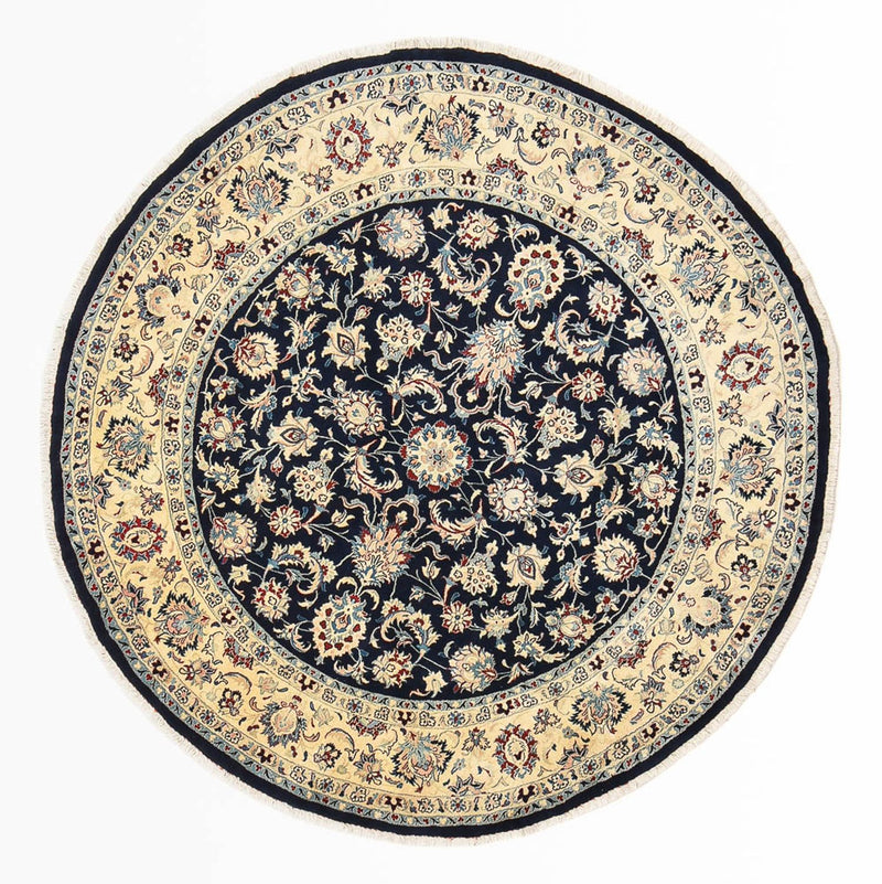 Perzisch tapijt - Klassiek - 240 x 240 cm - donkerblauw