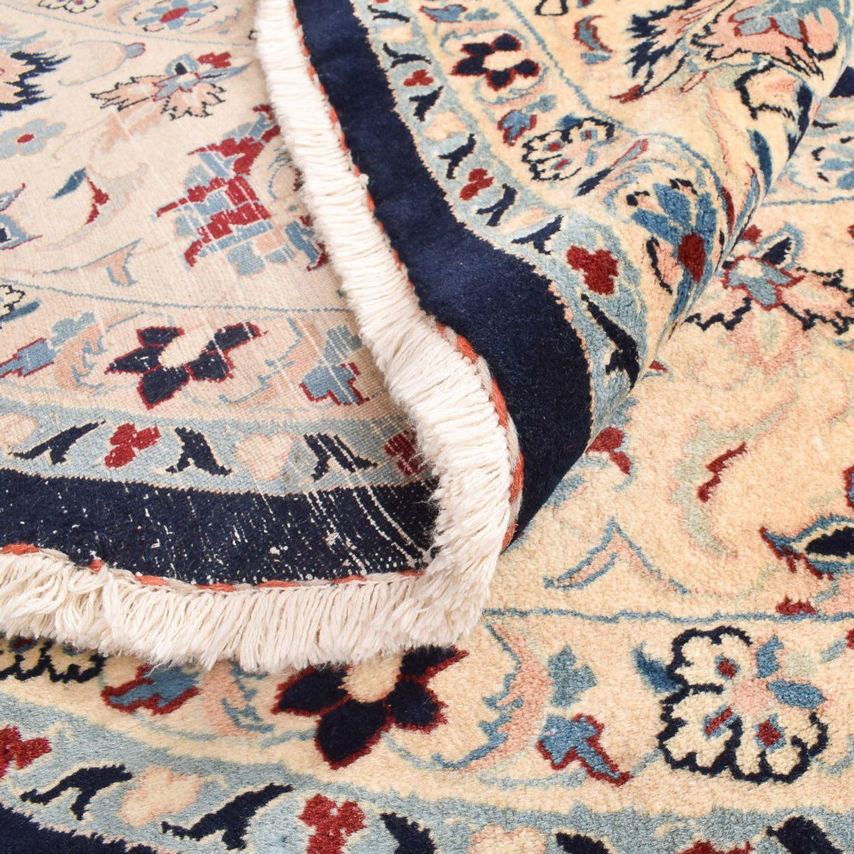 Perzisch tapijt - Klassiek - 240 x 240 cm - donkerblauw