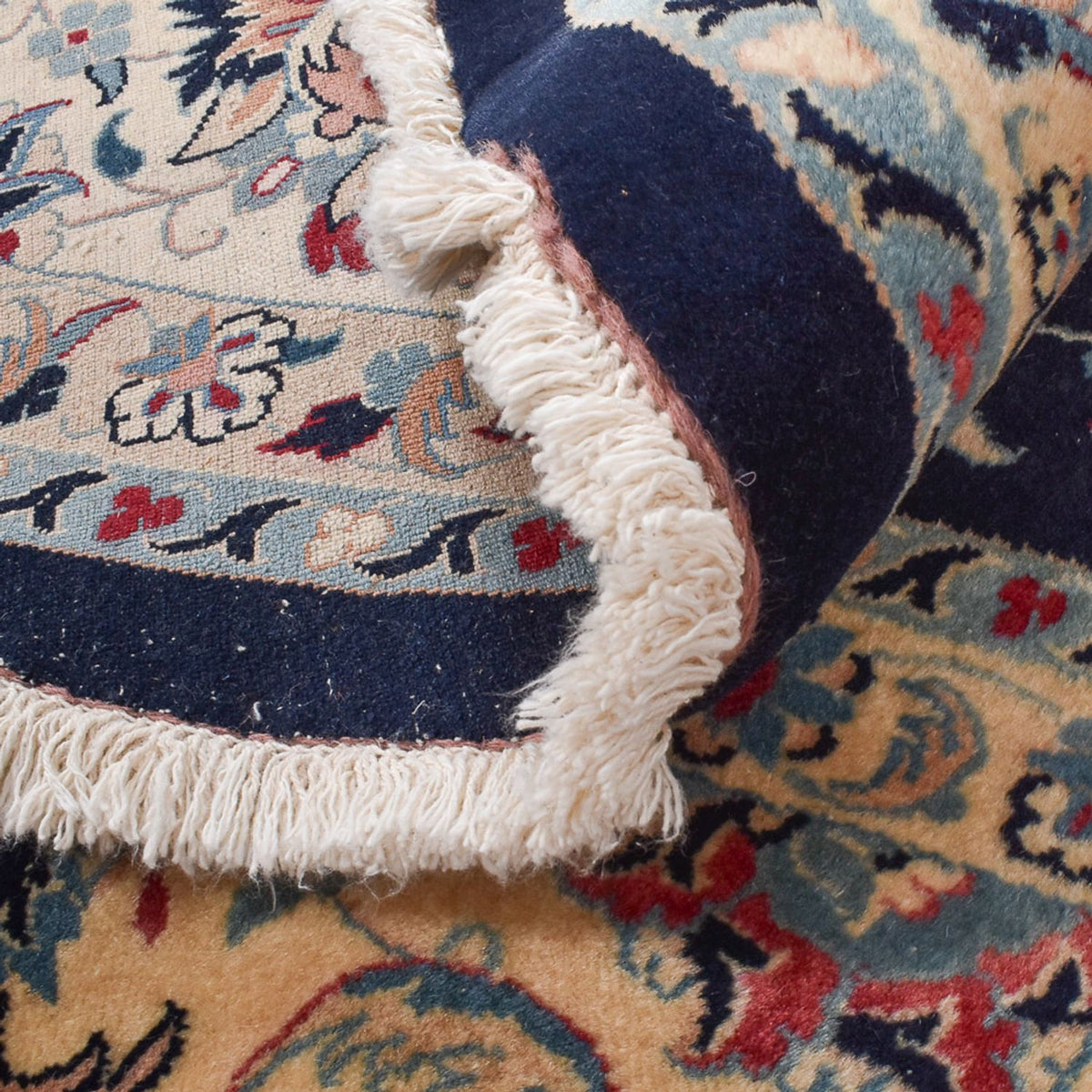 Perzisch tapijt - Klassiek - 235 x 235 cm - donkerblauw