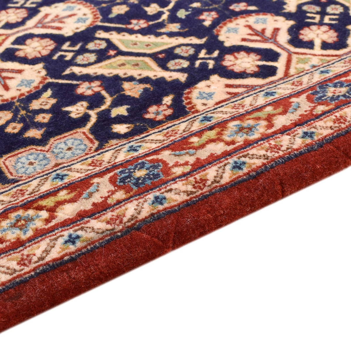 Loper Perzisch tapijt - Ghom - Koninklijk - 205 x 55 cm - donker beige