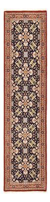 Loper Perzisch tapijt - Ghom - Koninklijk - 204 x 55 cm - donker beige