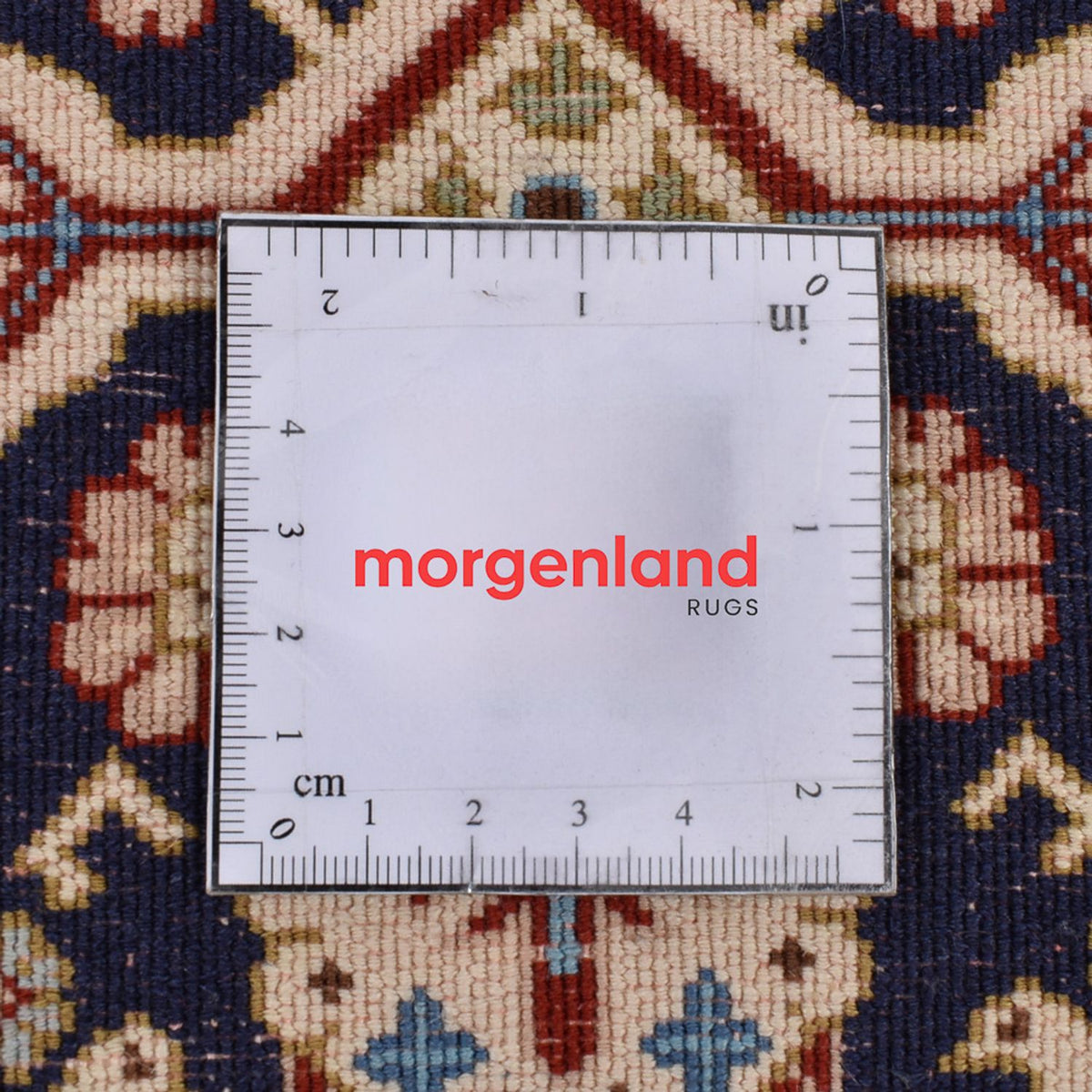 Loper Perzisch tapijt - Ghom - Koninklijk - 192 x 54 cm - donker beige