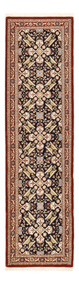 Loper Perzisch tapijt - Ghom - Koninklijk - 195 x 55 cm - donker beige