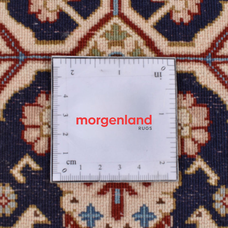 Loper Perzisch tapijt - Ghom - Koninklijk - 195 x 55 cm - donker beige