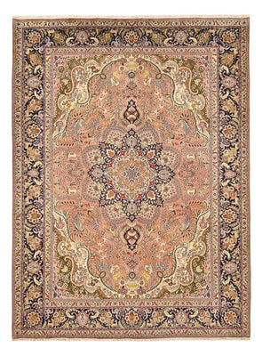 Perzisch tapijt - Tabriz - Royal - 350 x 254 cm - zalm