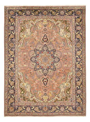 Perzisch tapijt - Tabriz - Royal - 350 x 254 cm - zalm