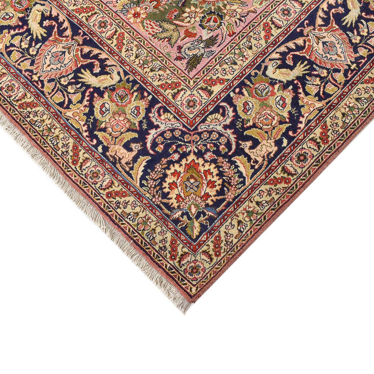Perzisch tapijt - Tabriz - Royal - 350 x 254 cm - zalm