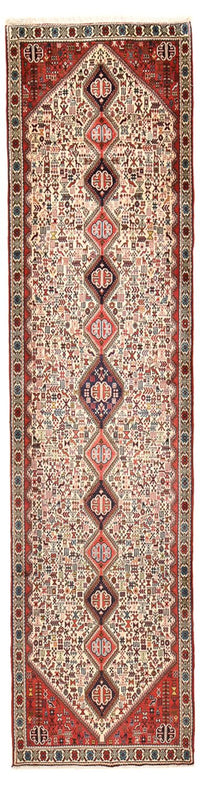 Loper Perzisch Tapijt - Nomadisch - 390 x 97 cm - beige