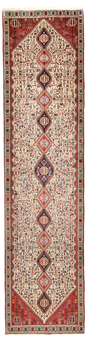 Loper Perzisch Tapijt - Nomadisch - 390 x 97 cm - beige