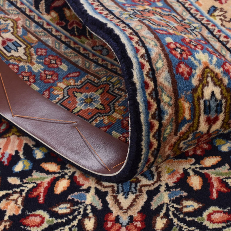 Loper Perzisch tapijt - Royal - 396 x 77 cm - donker beige