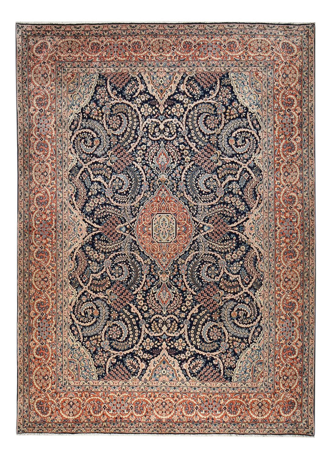 Perzisch tapijt - Tabriz - Royal - 350 x 251 cm - roest