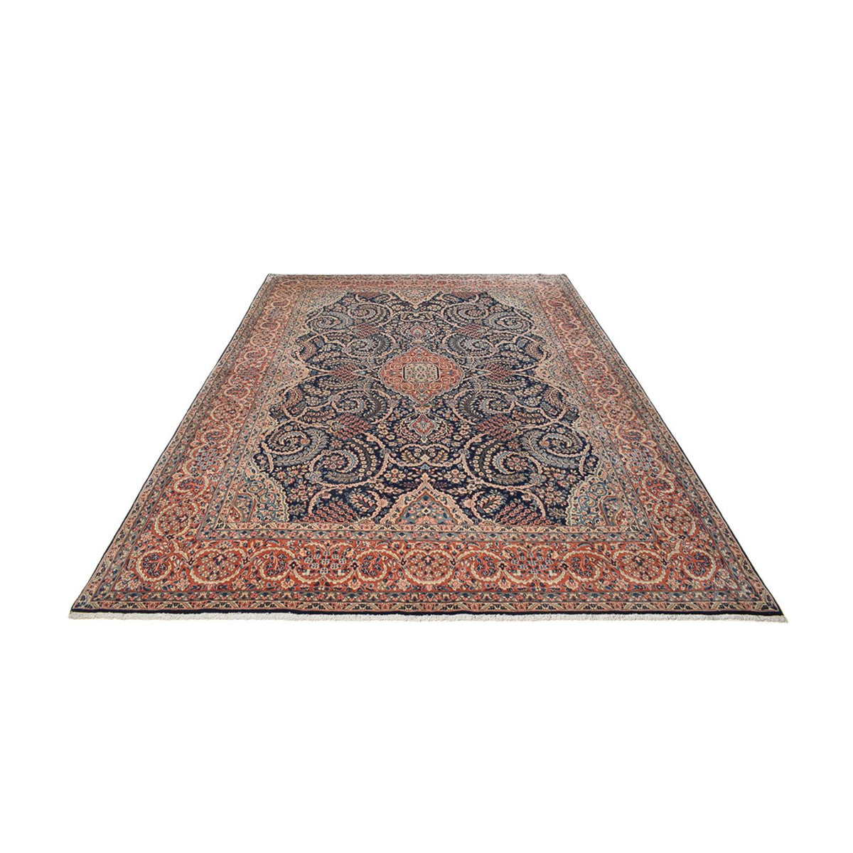 Perzisch tapijt - Tabriz - Royal - 350 x 251 cm - roest
