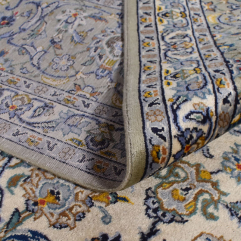 Perzisch tapijt - Keshan - Koninklijke - 350 x 285 cm - grijs