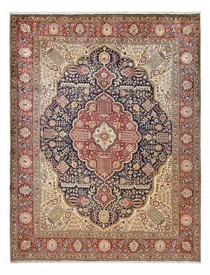 Perzisch tapijt - Tabriz - Royal - 405 x 310 cm - veelkleurig