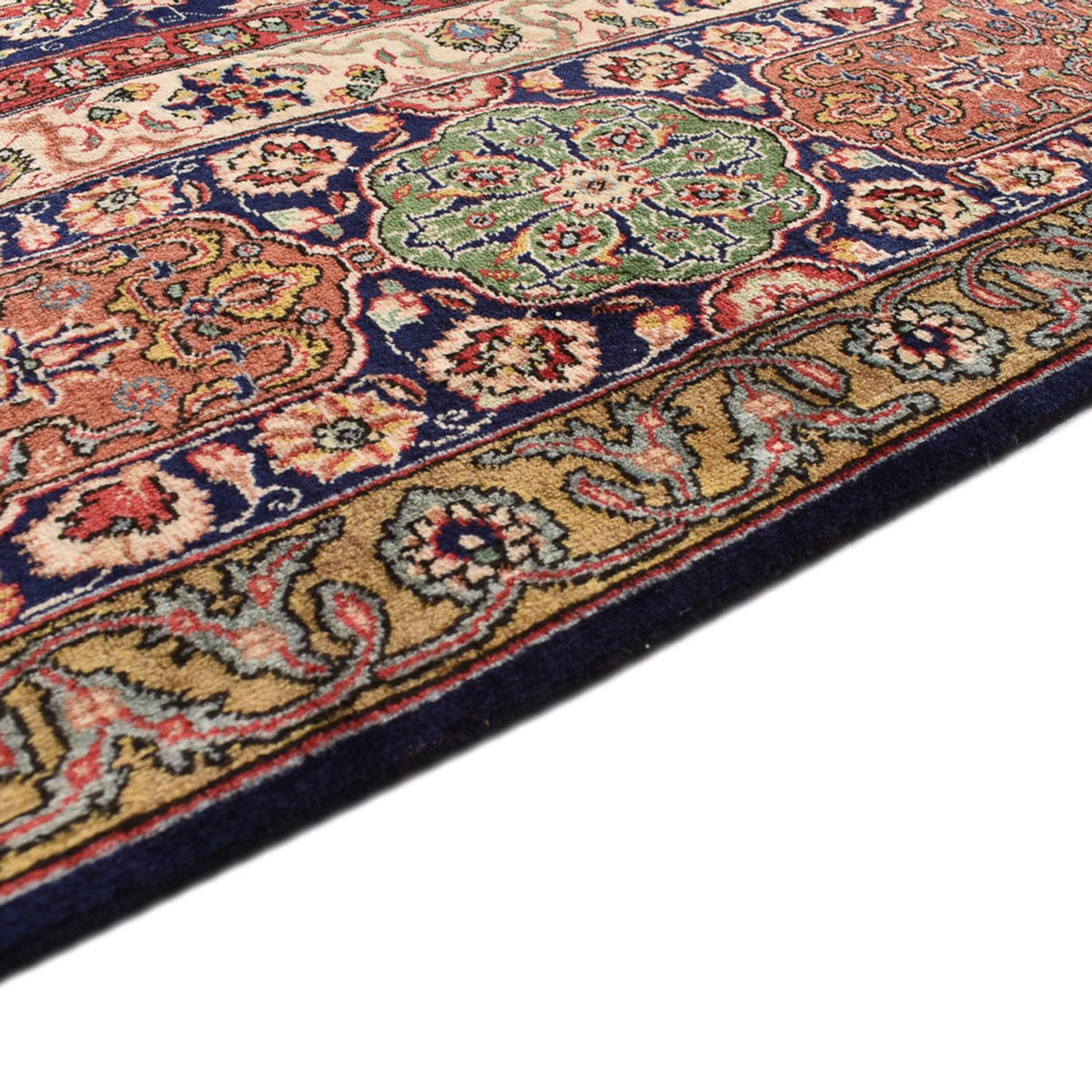 Perzisch tapijt - Tabriz - Royal - 410 x 300 cm - donkerblauw