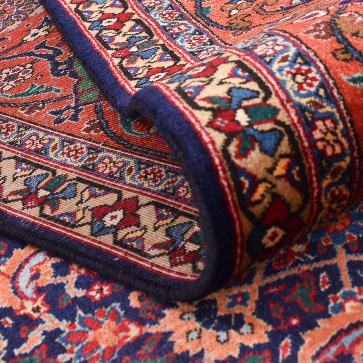 Perzisch tapijt - Tabriz - Royal - 373 x 278 cm - bordeauxrood