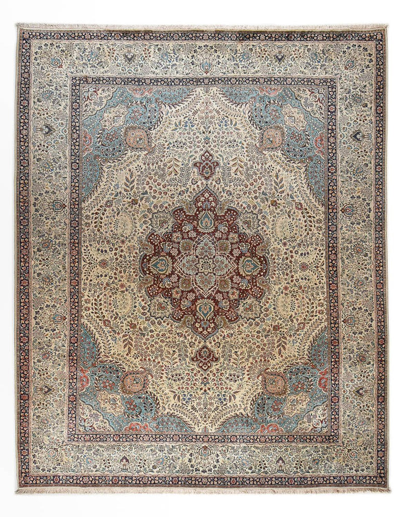 Perzisch tapijt - Tabriz - Royal - 389 x 306 cm - zand