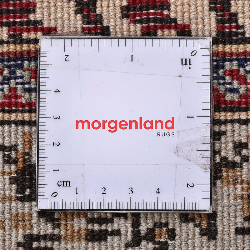 Loper Perzisch tapijt - Tabriz - Royal - 427 x 97 cm - donker beige