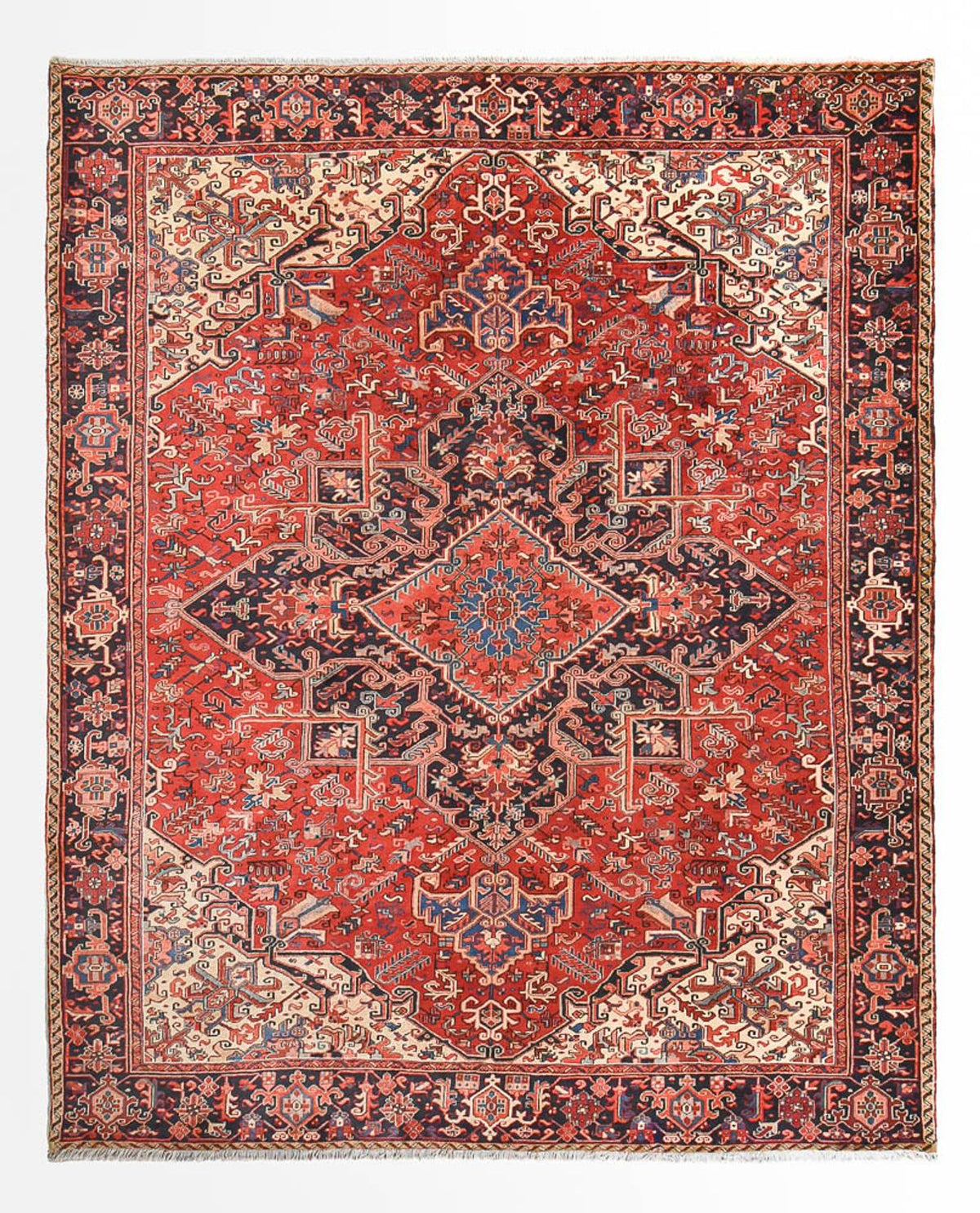 Perzisch Tapijt - Nomadisch - 378 x 297 cm - rood