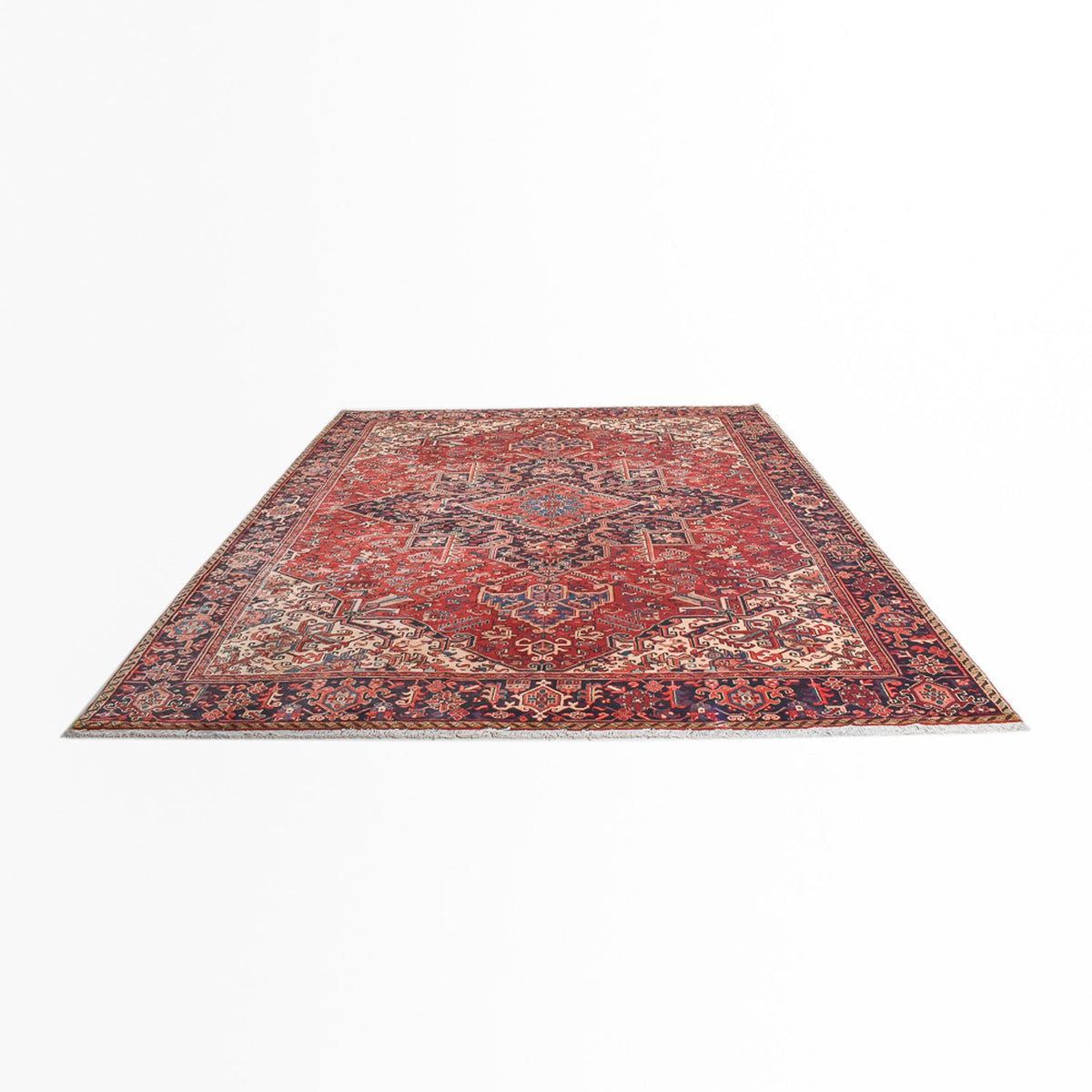 Perzisch Tapijt - Nomadisch - 378 x 297 cm - rood