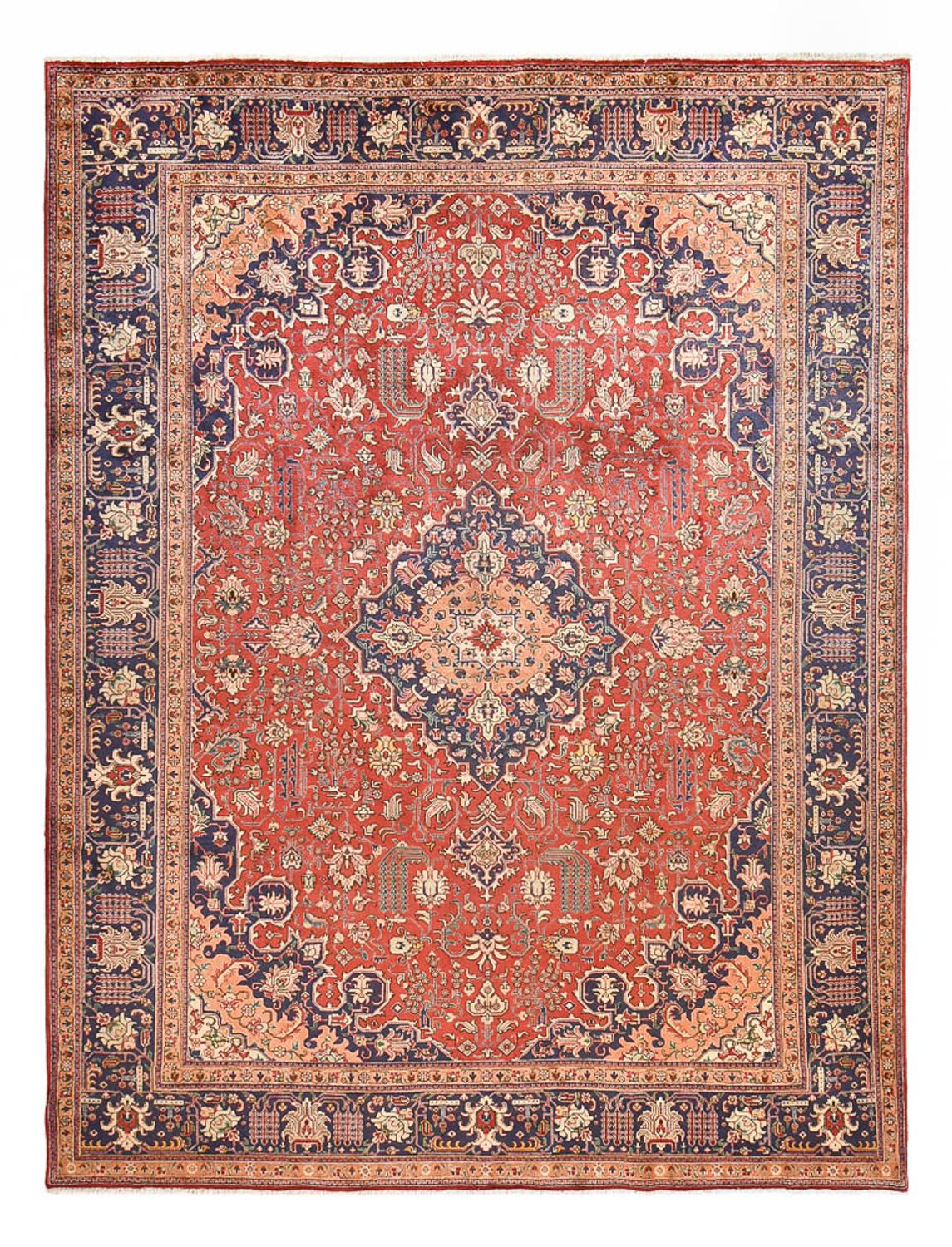 Perzisch tapijt - Tabriz - Royal - 396 x 304 cm - rood