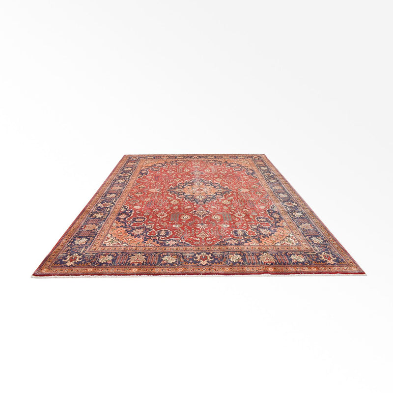Perzisch tapijt - Tabriz - Royal - 396 x 304 cm - rood