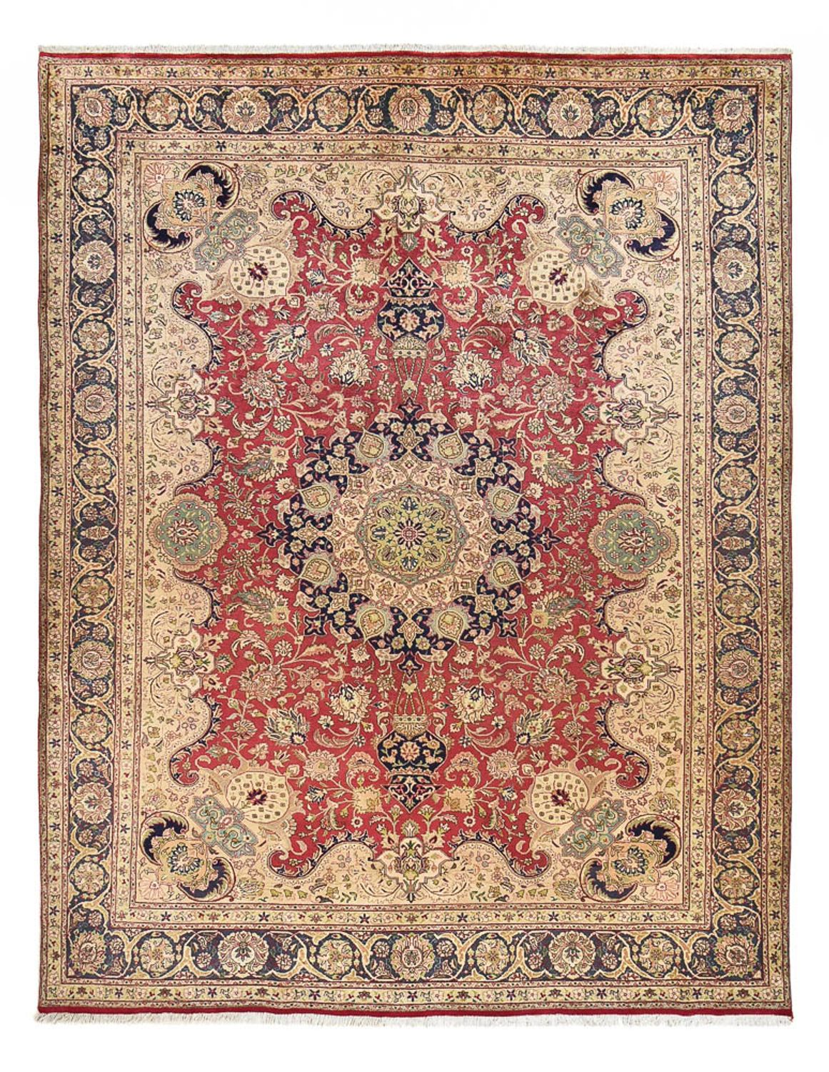 Perzisch tapijt - Tabriz - Royal - 398 x 297 cm - veelkleurig