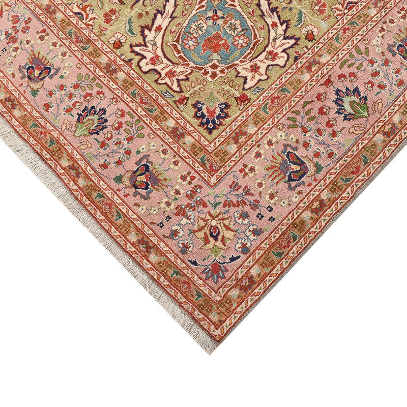 Perzisch tapijt - Tabriz - Royal - 295 x 192 cm - zalm