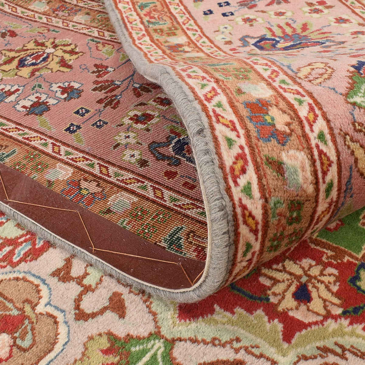 Perzisch tapijt - Tabriz - Royal - 295 x 192 cm - zalm