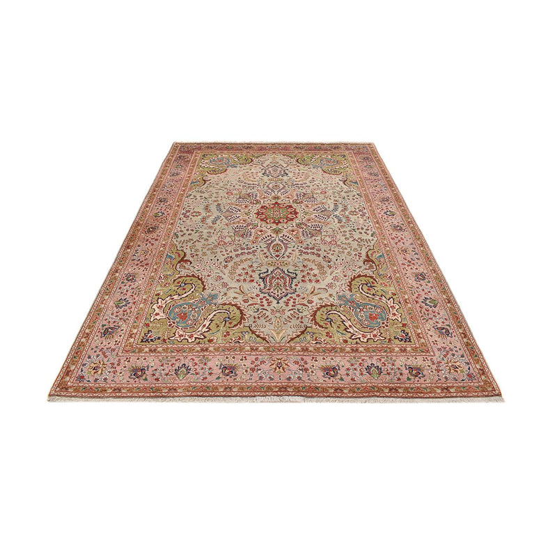 Perzisch tapijt - Tabriz - Royal - 295 x 192 cm - zalm