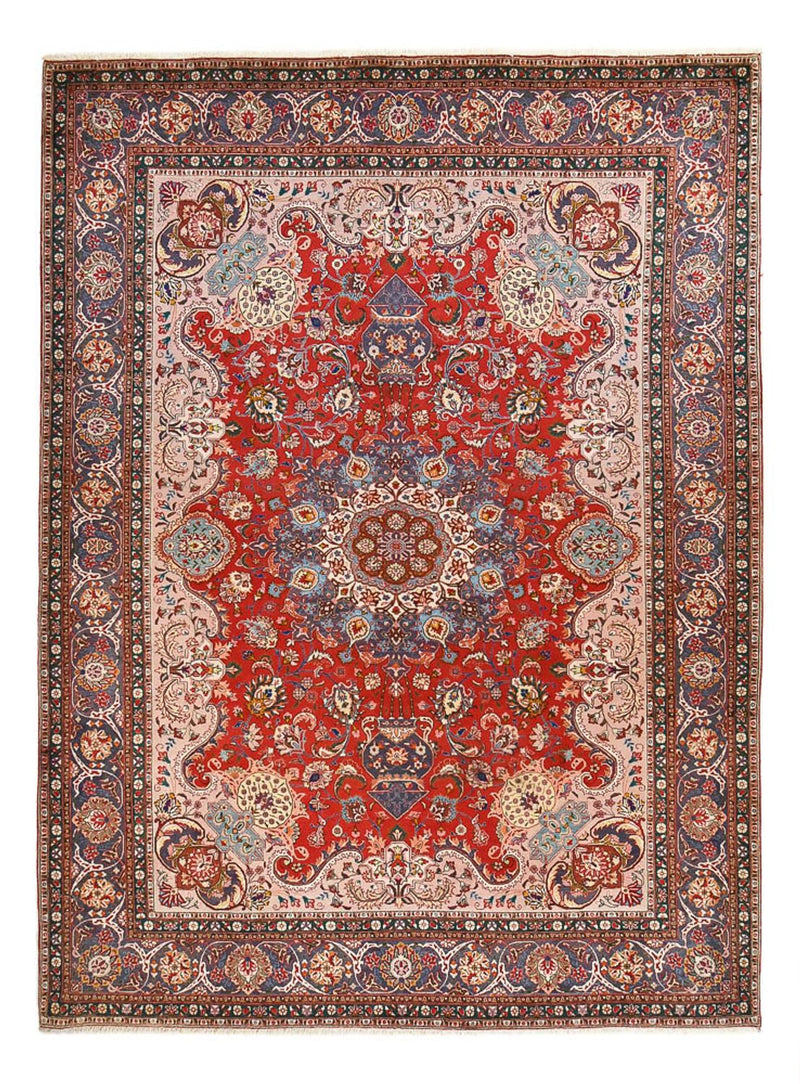 Perzisch tapijt - Tabriz - Royal - 408 x 300 cm - rood