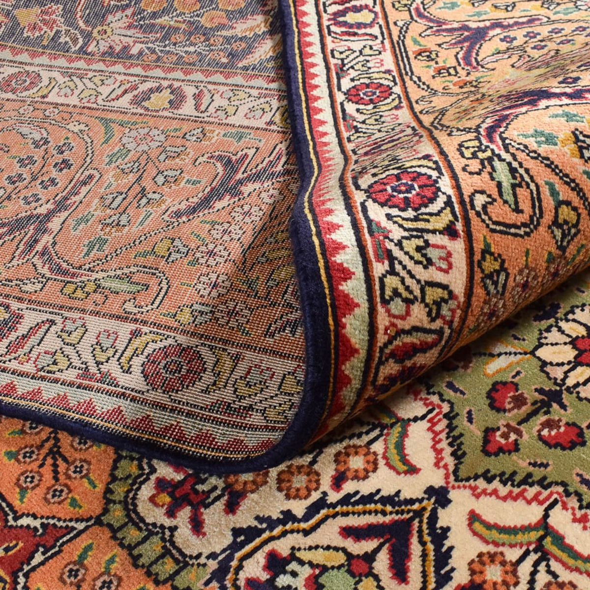 Perzisch tapijt - Tabriz - Royal - 405 x 295 cm - beige