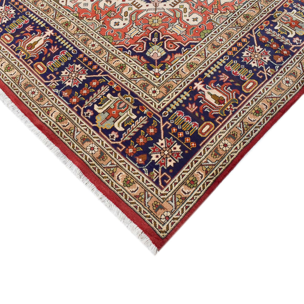 Perzisch tapijt - Tabriz - Royal - 382 x 300 cm - rood