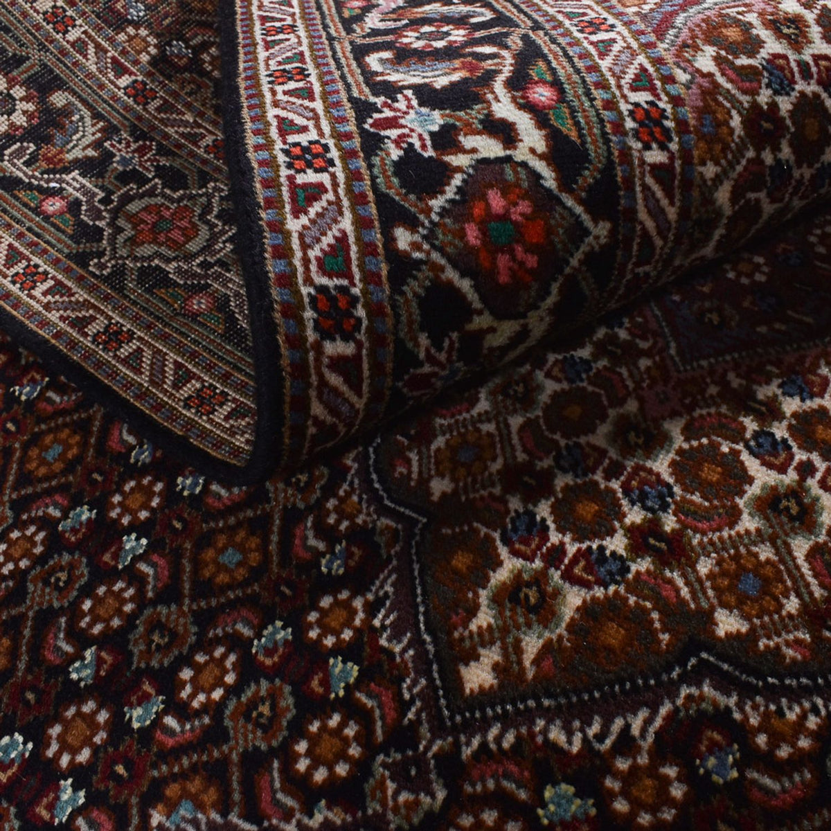 Perzisch tapijt - Tabriz - Royal - 204 x 150 cm - donkerbruin