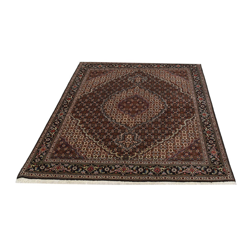 Perzisch tapijt - Tabriz - Royal - 204 x 150 cm - donkerbruin