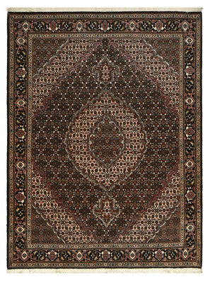 Perzisch tapijt - Tabriz - Royal - 200 x 153 cm - donkerbruin