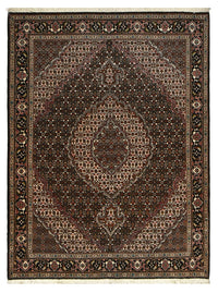 Perzisch tapijt - Tabriz - Royal - 200 x 153 cm - donkerbruin