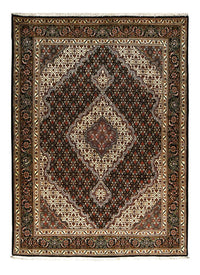 Perzisch tapijt - Tabriz - Royal - 210 x 152 cm - donkerbruin