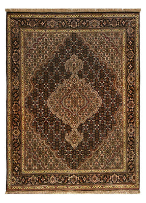Perzisch tapijt - Tabriz - Royal - 203 x 148 cm - donkerbruin