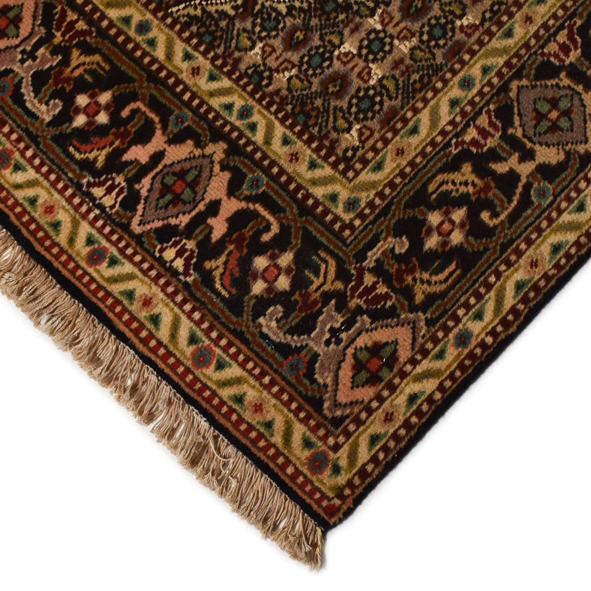 Perzisch tapijt - Tabriz - Royal - 203 x 148 cm - donkerbruin