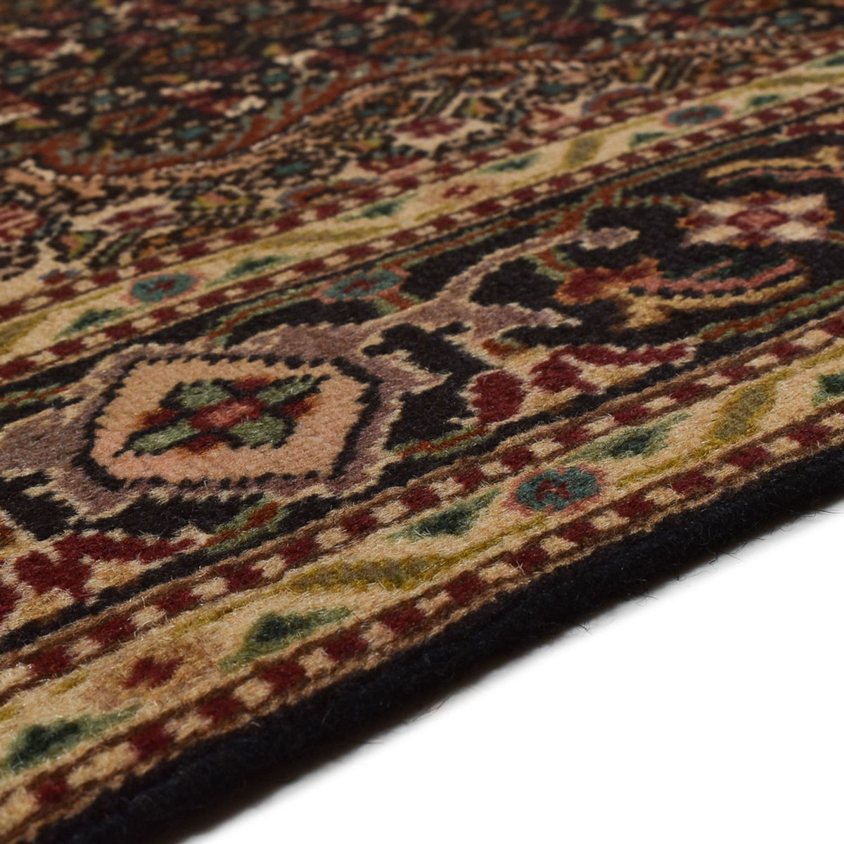 Perzisch tapijt - Tabriz - Royal - 203 x 148 cm - donkerbruin