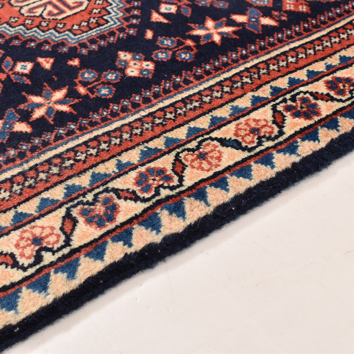 Perzisch Tapijt - Nomadisch - 123 x 62 cm - bordeauxrood