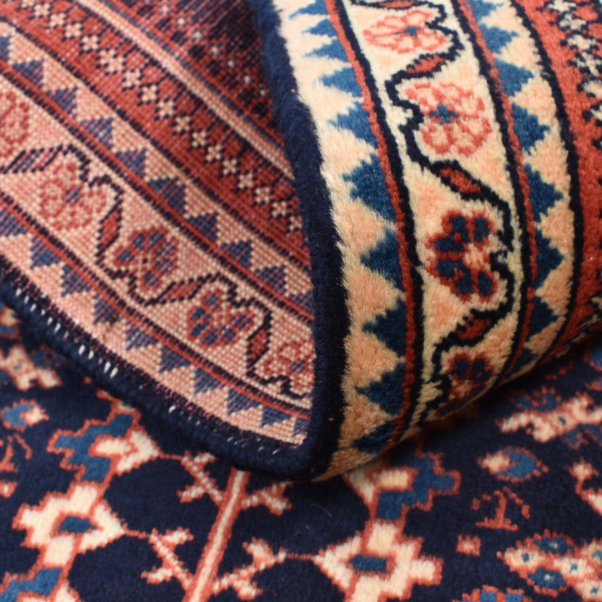 Perzisch Tapijt - Nomadisch - 123 x 62 cm - bordeauxrood