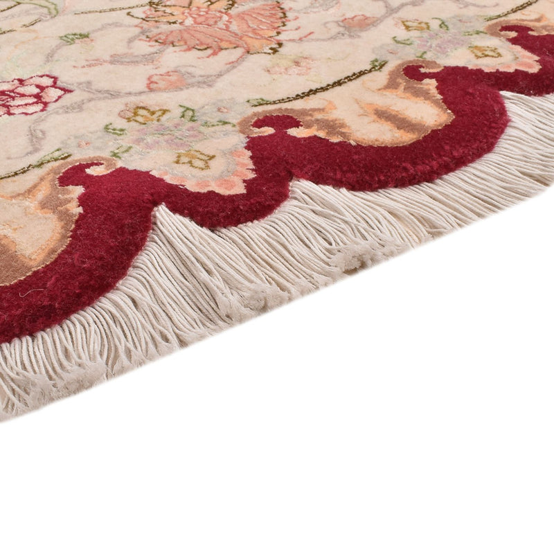 Perzisch tapijt - Tabriz - Royal rond  - 200 x 200 cm - veelkleurig