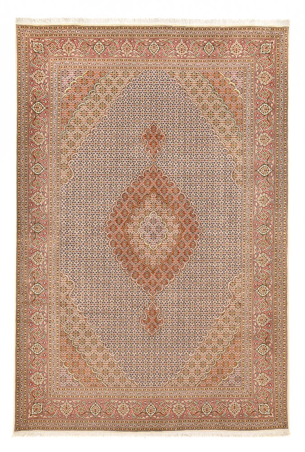 Perzisch tapijt - Tabriz - Royal - 304 x 205 cm - roest