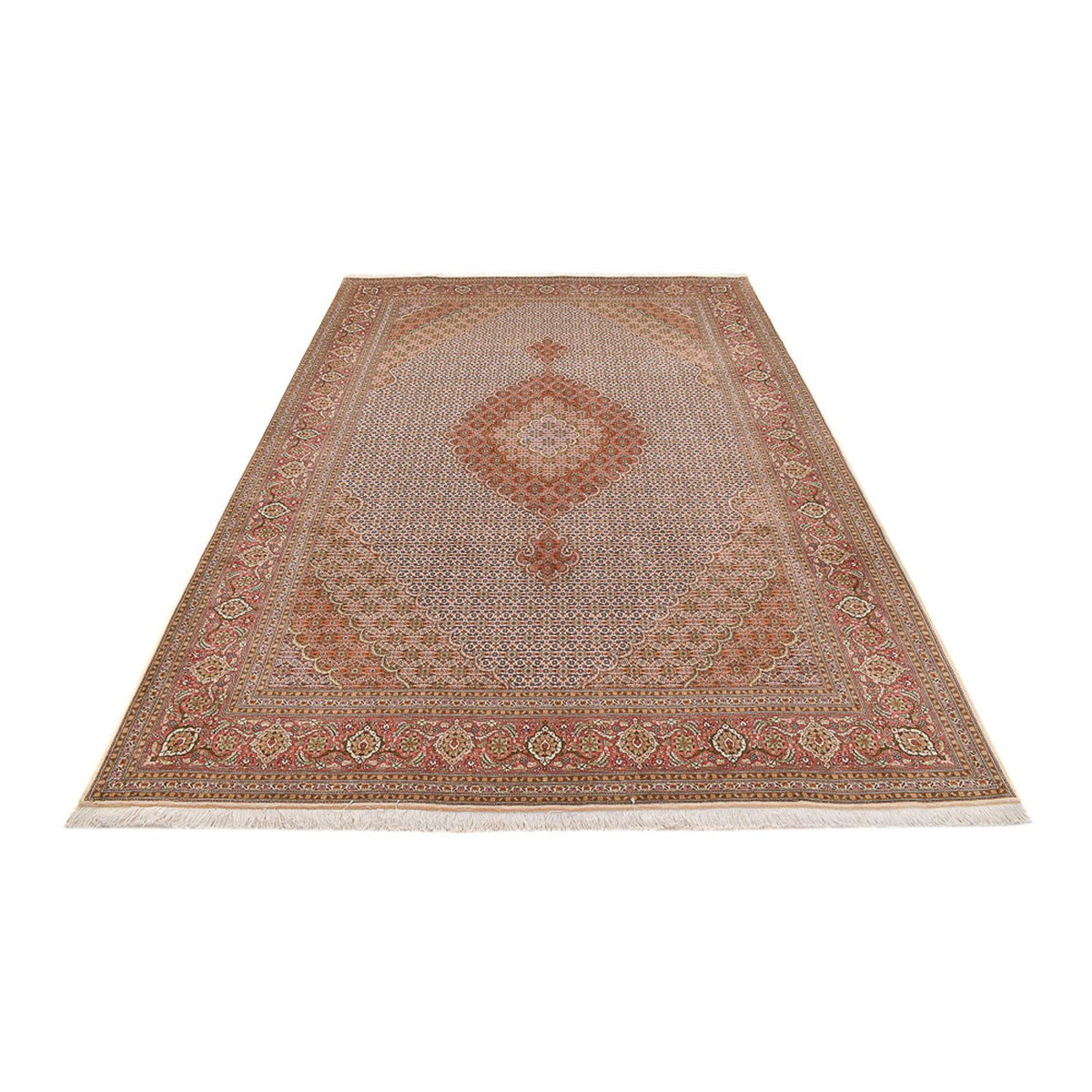 Perzisch tapijt - Tabriz - Royal - 304 x 205 cm - roest