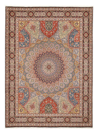 Perzisch tapijt - Tabriz - Royal - 402 x 302 cm - licht beige