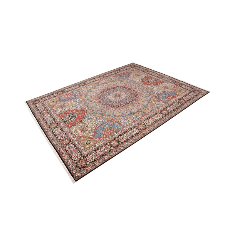 Perzisch tapijt - Tabriz - Royal - 402 x 302 cm - licht beige
